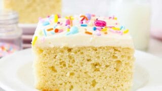 Moist Vanilla Cake Recipe - Baked by an Introvert