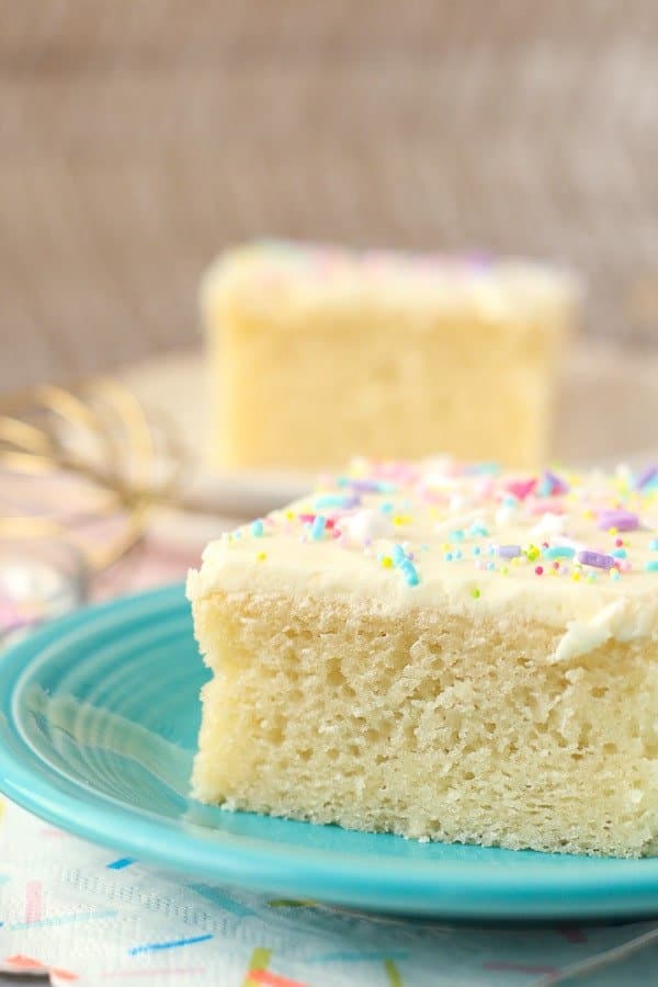 Homemade Vanilla Cake Recipe | Beyond Frosting