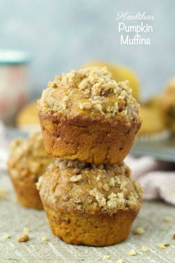 These Healthier Pumpkin Muffins will satisfy your pumpkin craving without the extra sugar and calories. Thank to Stevia In the Raw, you can enjoy these pumpkin muffins with only 7 Weight Watcher Points Plus without the streusel.