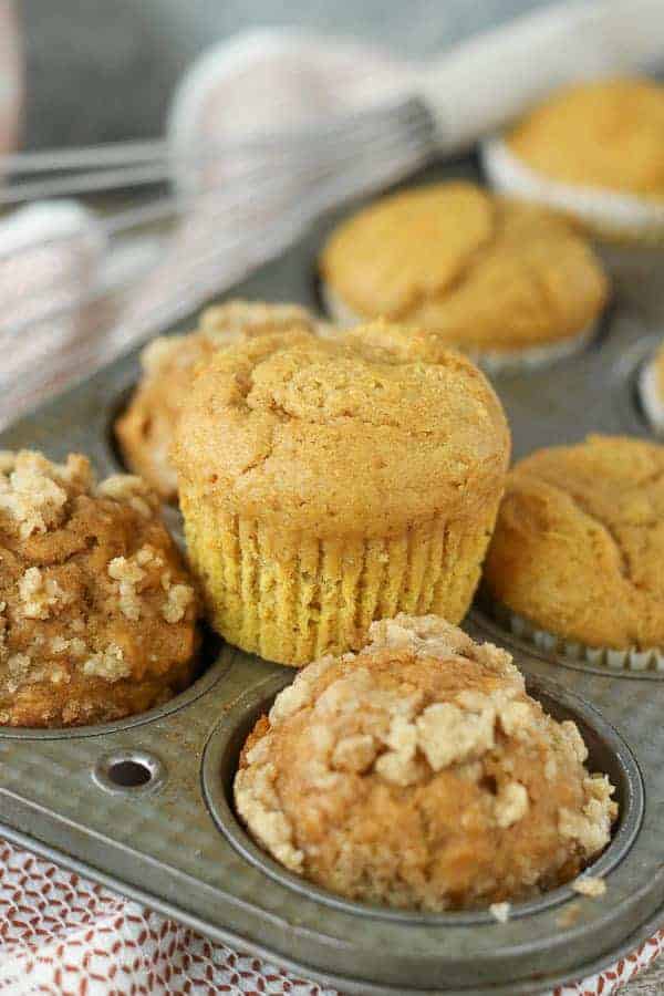 These Healthier Pumpkin Muffins will satisfy your pumpkin craving without the extra sugar and calories.