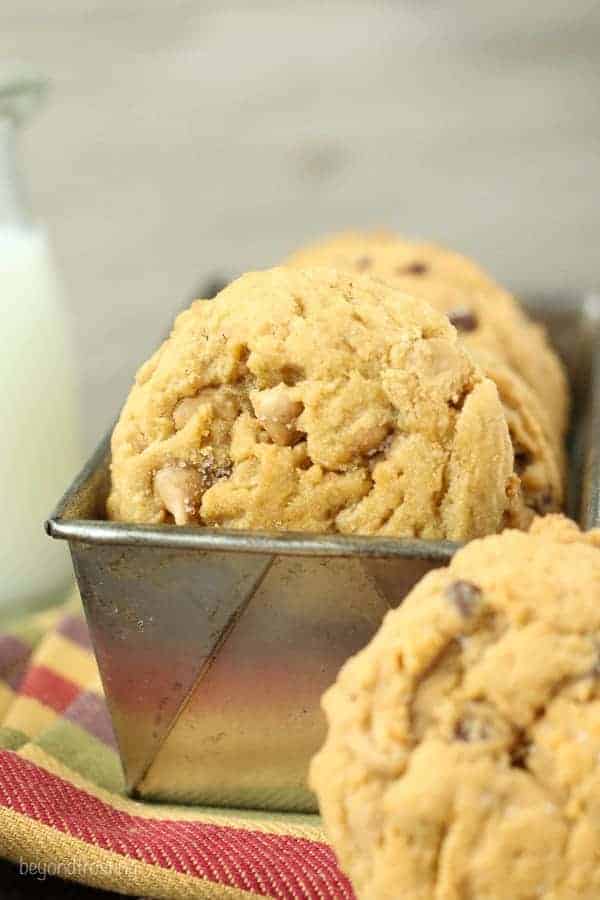 Salted Caramel Pudding Cookies - Beyond Frosting