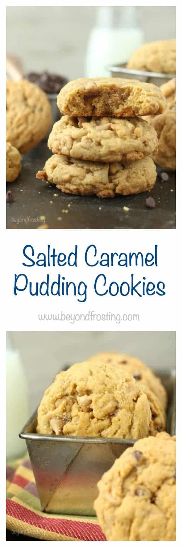 Salted Caramel Pudding Cookies  Beyond Frosting