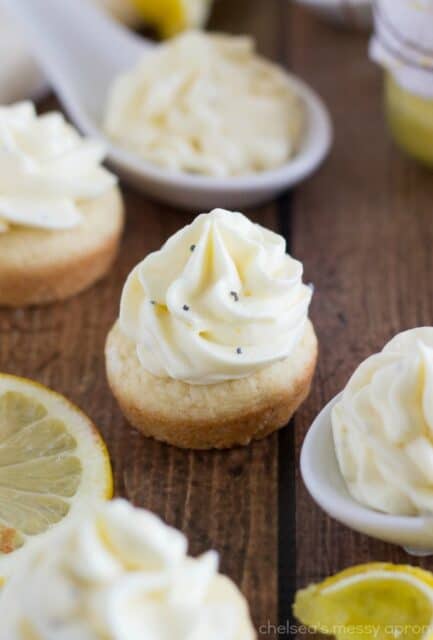 Lemon Curd mousse cookie cups