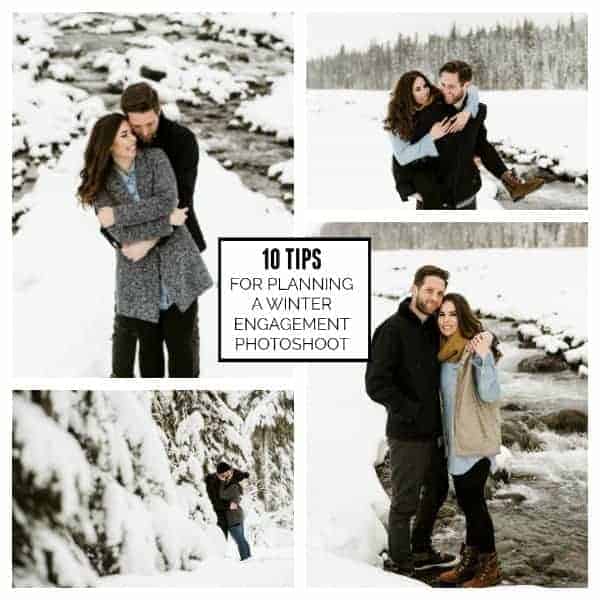 Winter Engagement Photoshoot