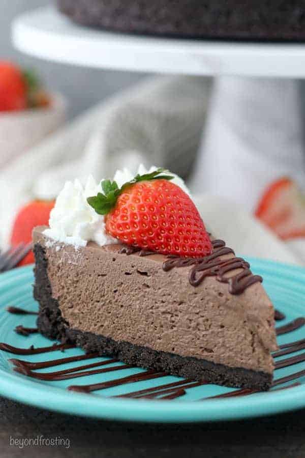 no bake chocolate cheesecake without gelatin