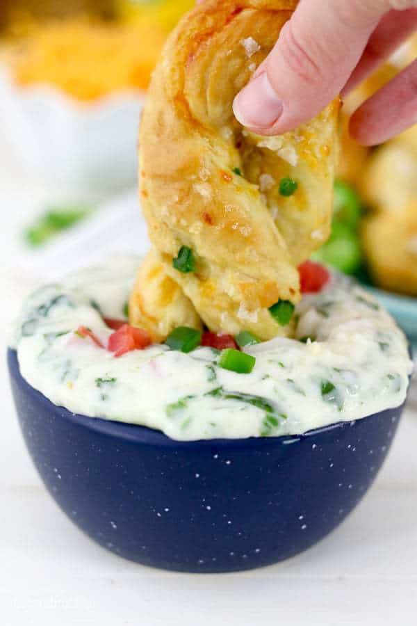 Jalapeño Spinach Cheese Dip Beyond Frosting