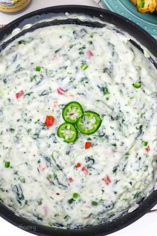 Easy Jalapeño Spinach Cheese Dip Recipe Beyond Frosting