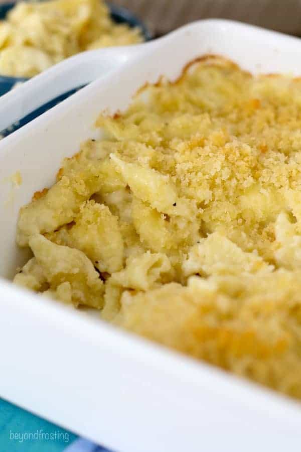 Grandma's Baked Mac and Cheese - Beyond Frosting