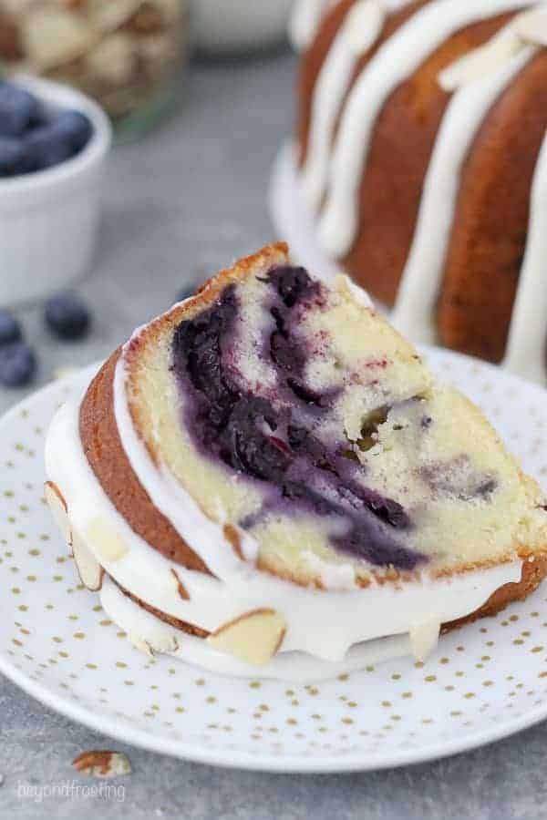 Almond Bundt Cake with Coconut Glaze - Bake from Scratch