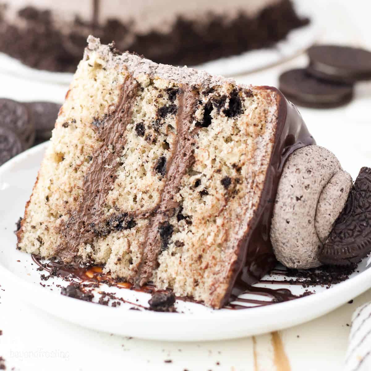 Oreo Ice Cream Cake {Just 5 Ingredients!}