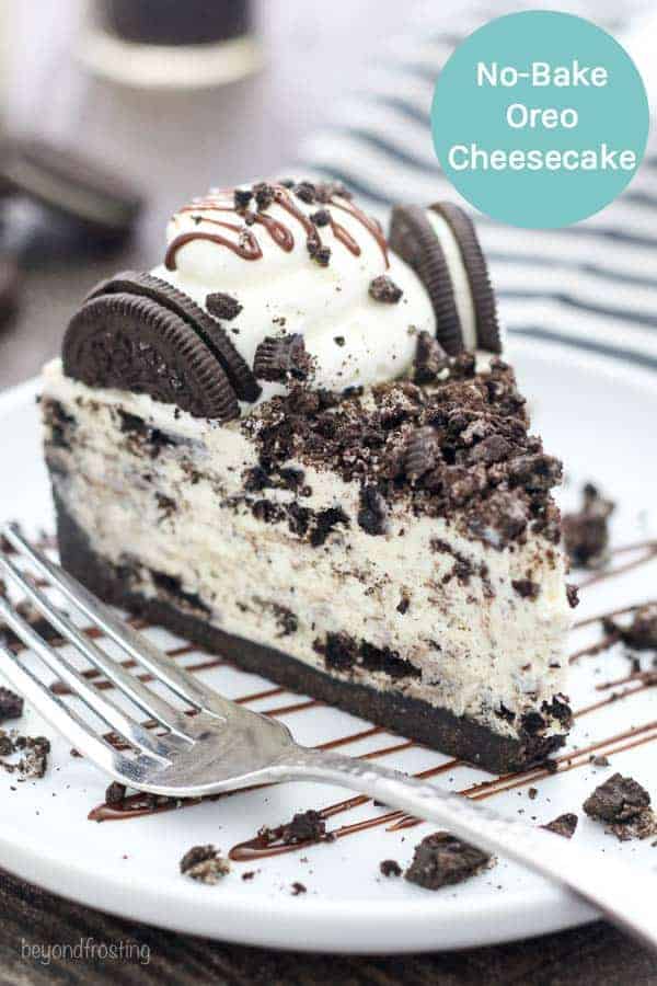 BEST No-Bake Oreo Cheesecake