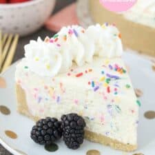 No-Bake Funfetti Cheesecake-image
