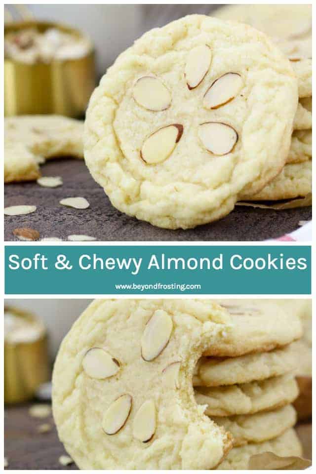 chewy almond paste cookies