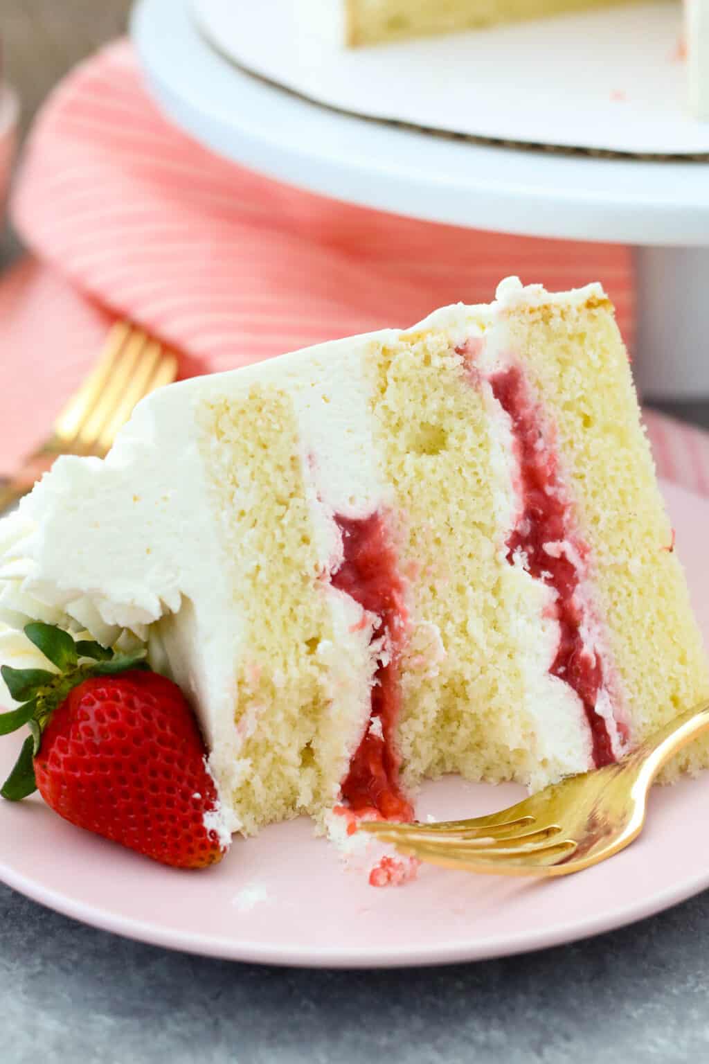 Strawberry Mascarpone Cake | Beyond Frosting