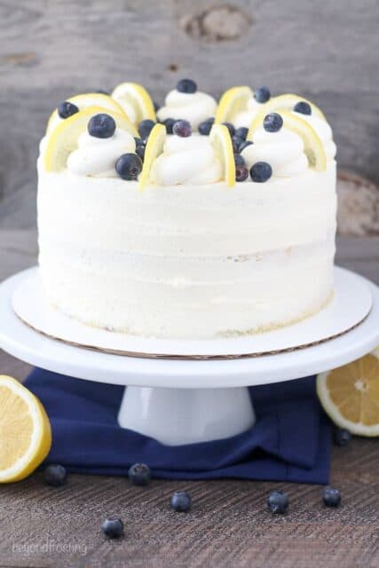 Blueberry Lemon Mascarpone Cake Beyond Frosting