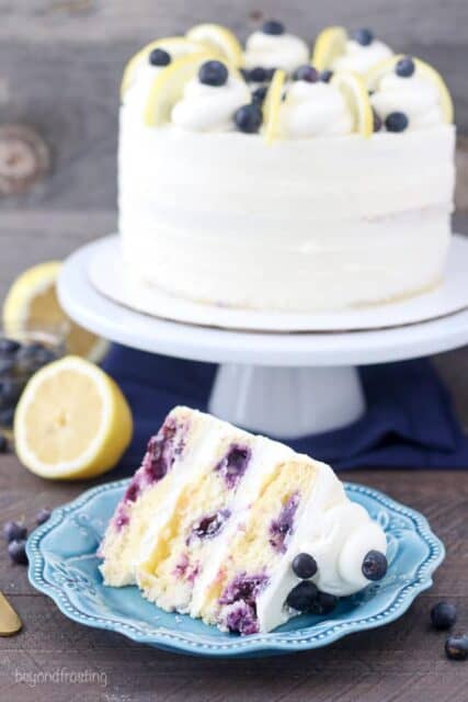 Blueberry Lemon Mascarpone Cake Beyond Frosting