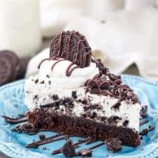 Brownie Bottom Oreo Mousse Cake-image