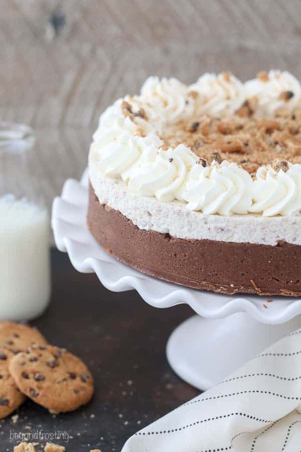 Chocolate Chip Cookie Mousse Cake