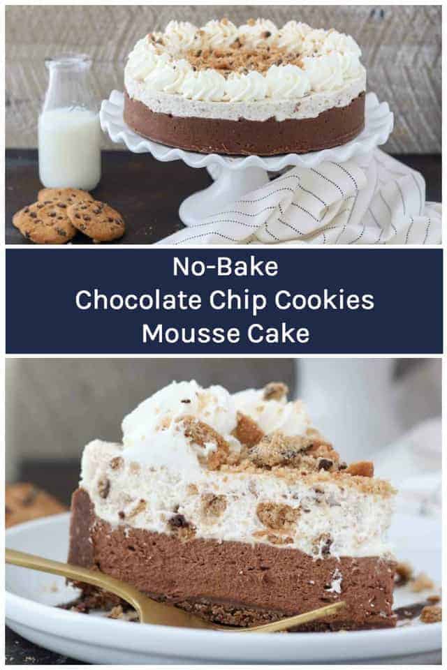Chocolate Chip Cookie Mousse Cake Beyond Frosting