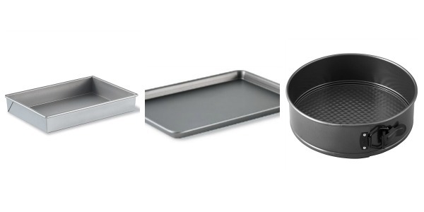 different baking pans