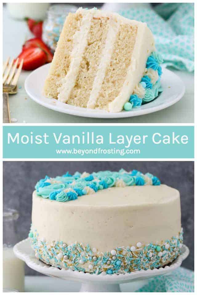 Moist Vanilla Layer Cake Beyond Frosting 2832