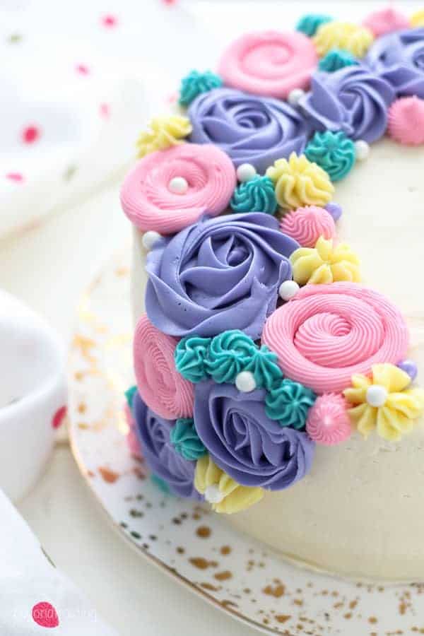 Tarta De Flores De Buttercream Beyond Frosting Association LEA
