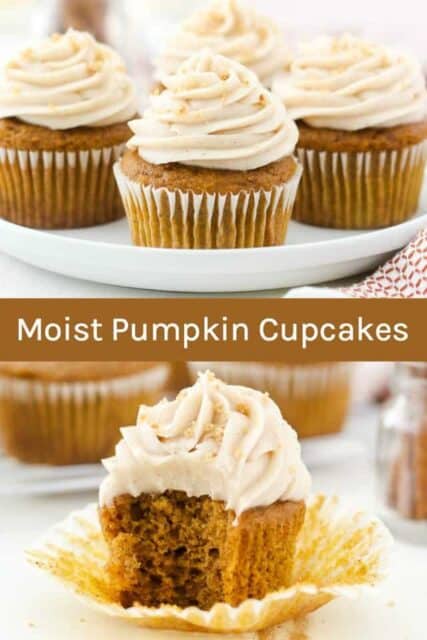 Moist Pumpkin Cupcakes