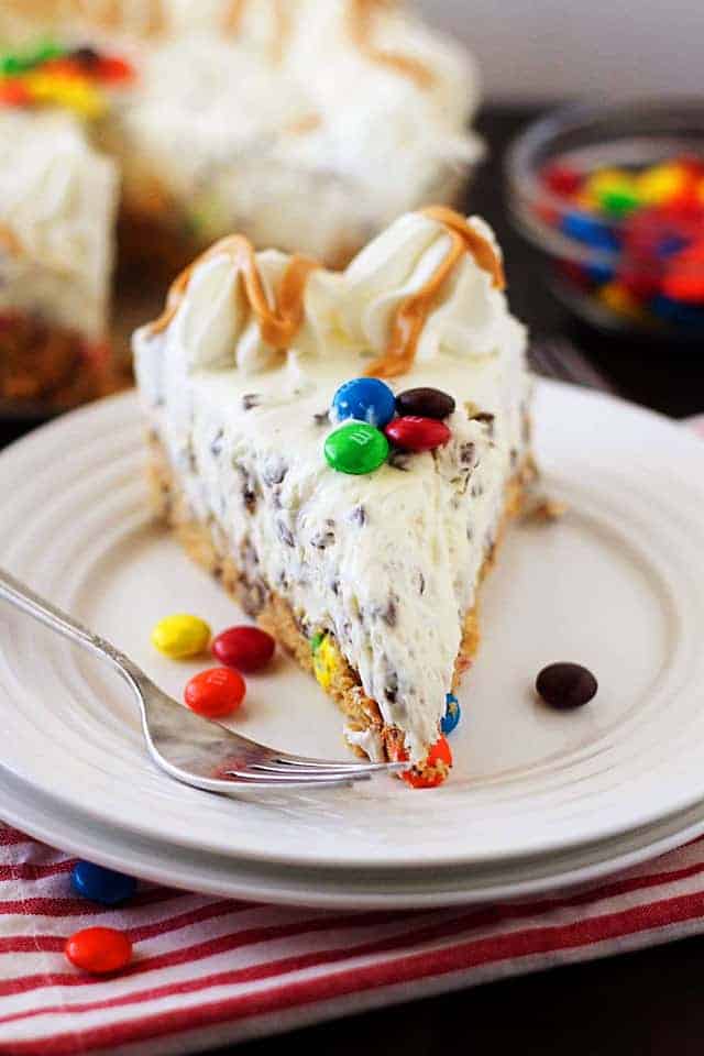 Monster Cookie Dough Cheesecake