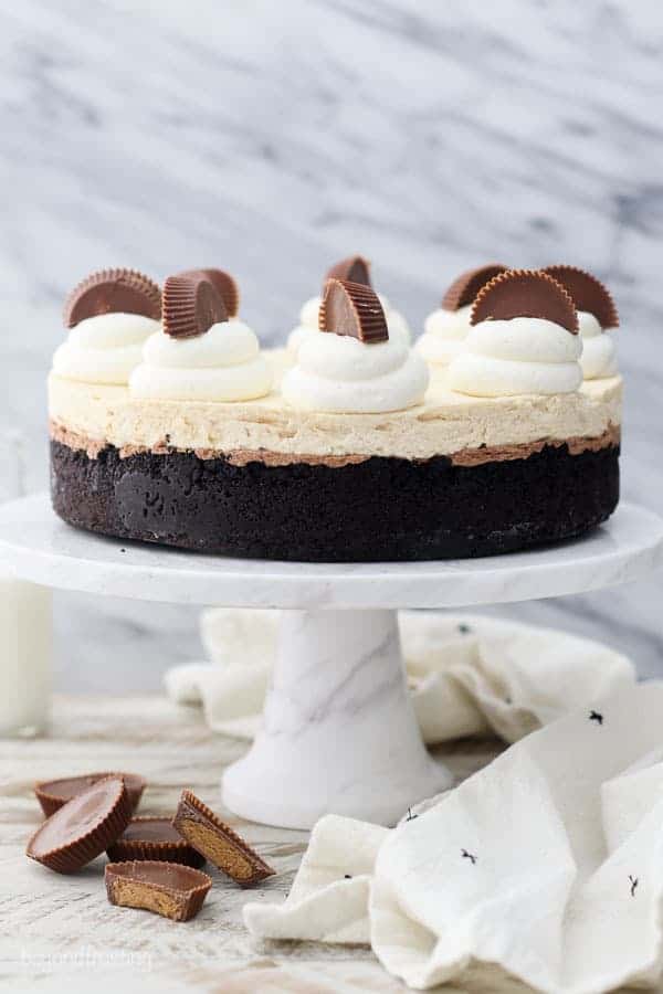 Peanut Butter Chocolate Mousse Pie Recipe - Beyond Frosting