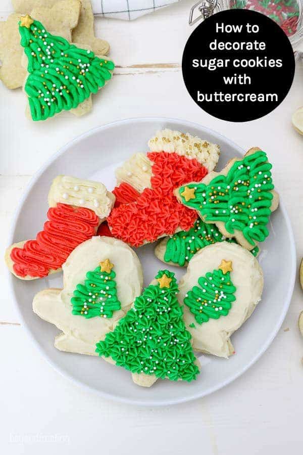 Easy Frosted Sugar Cookies How To Decorate Cookies With Frosting