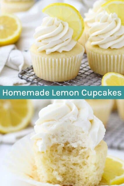 Homemade Lemon Cupcake Recipe