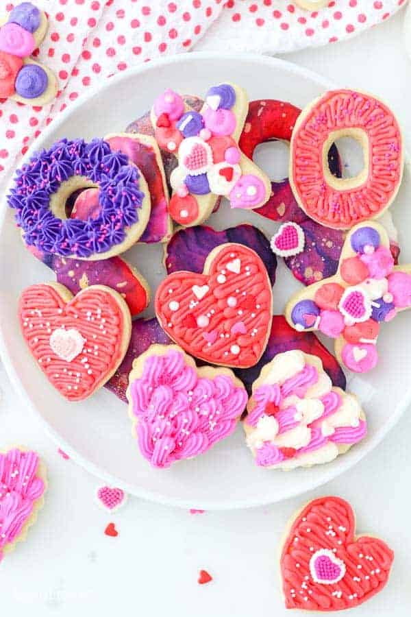 Valentines Day Sugar Cookies - Beyond Frosting