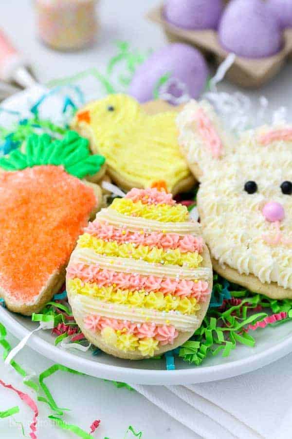 Frosted Easter Mini Cookie Cutters Set 5 Pieces