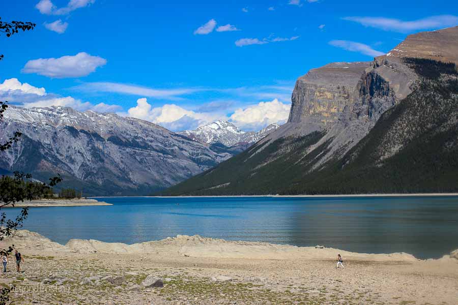 Lake Minnewanka in Banff National Park