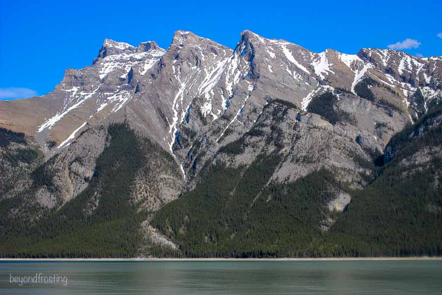 Lake Minnewanka in Banff National Park