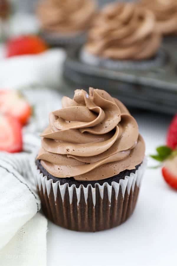 Chocolate Swiss Meringue Buttercream [Video Tutorial] - Beyond Frosting