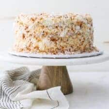 Coconut Custard Cake-image