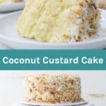 Coconut Custard Cake - Beyond Frosting