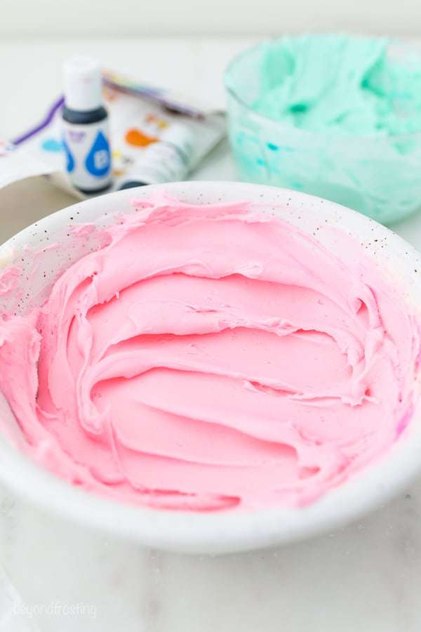 Buttercream Color Mixing Chart