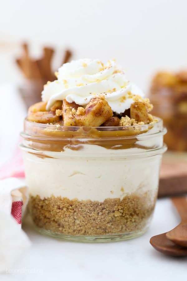 The Best Apple Cheesecake in a Jar | Beyond Frosting