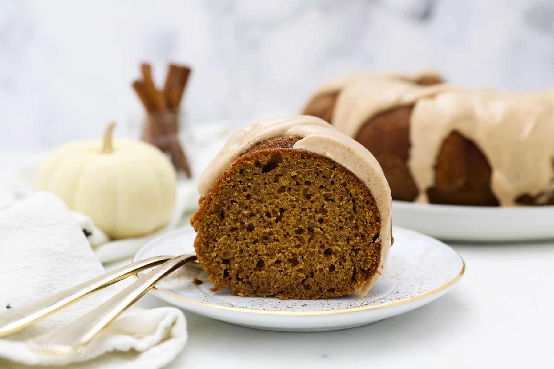 Pumpkin Bundt Cake Beyond Frosting