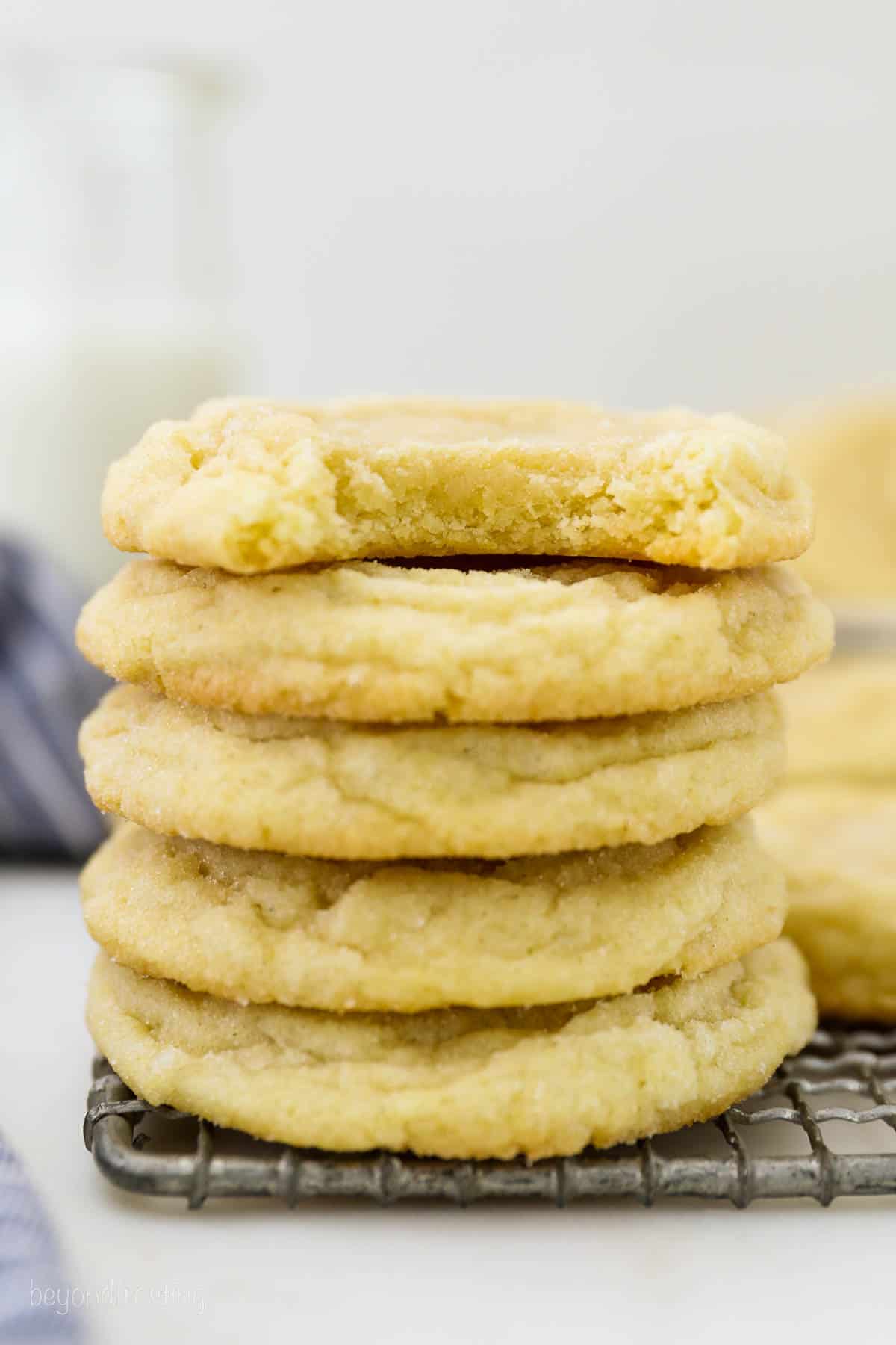 Soft and Chewy Sugar Cookies