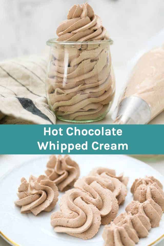 hot chocolate whipped cream recipe