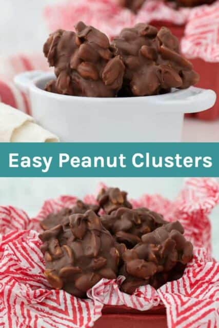 Easy Peanut Clusters- Only 4 ingredients