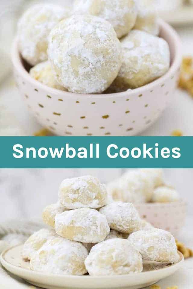 Snowball Cookies Recipe | Melt In Your Mouth Christmas Cookies!