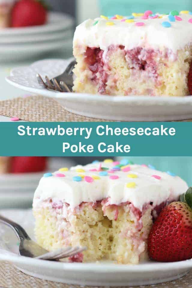 Strawberry Poke Cake