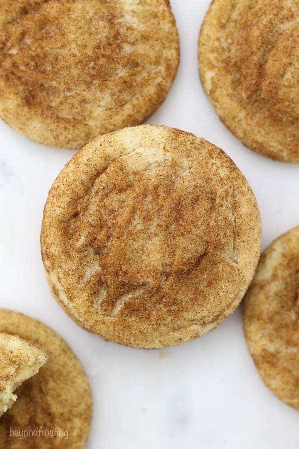 Brown Butter Snickerdoodle Cookies