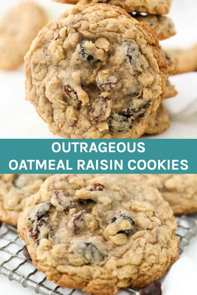 Soft & Chewy Oatmeal Raisin Cookies | Beyond Frosting