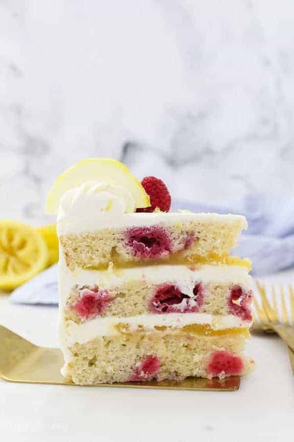 Lemon Raspberry Cake