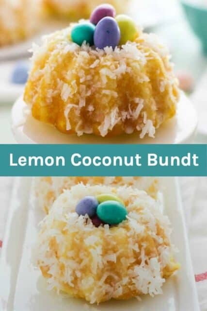 Mini Lemon Coconut Bundt Cakes Beyond Frosting